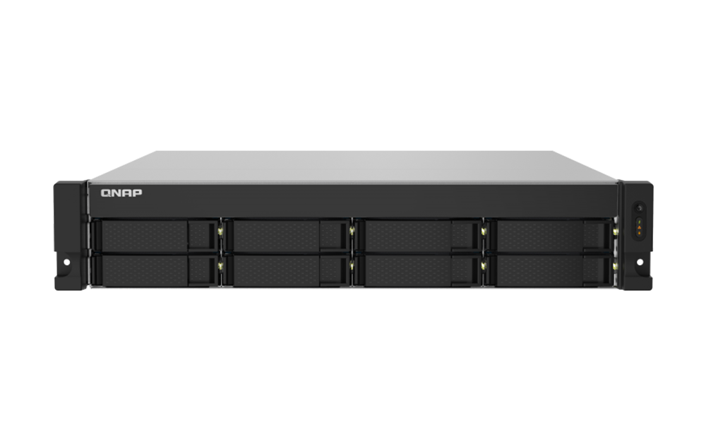 QNAP TS-832PXU-RP 8 Yuvalı 4GB NAS Depolama Ünitesi