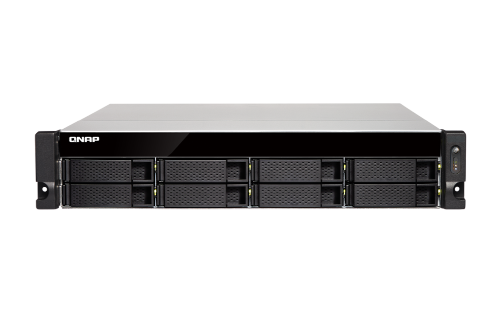 QNAP TS-873U-RP 8 Yuvalı 8GB NAS Depolama Ünitesi