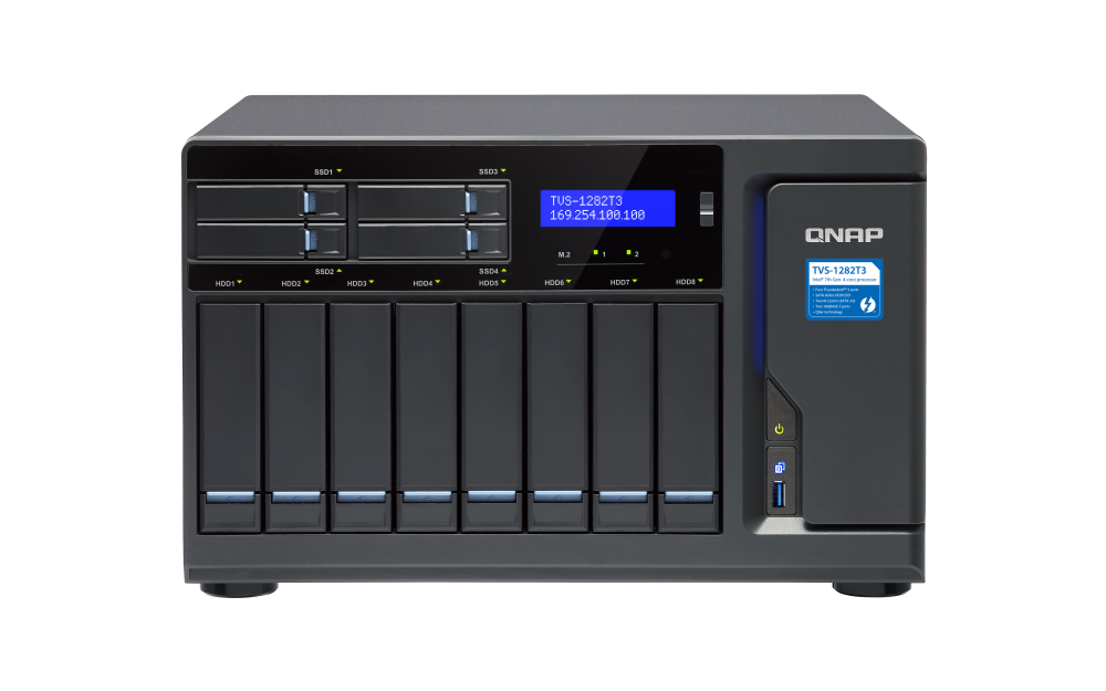 QNAP TVS-1282T3 12 Yuvalı i5 16GB NAS Depolama Ünitesi