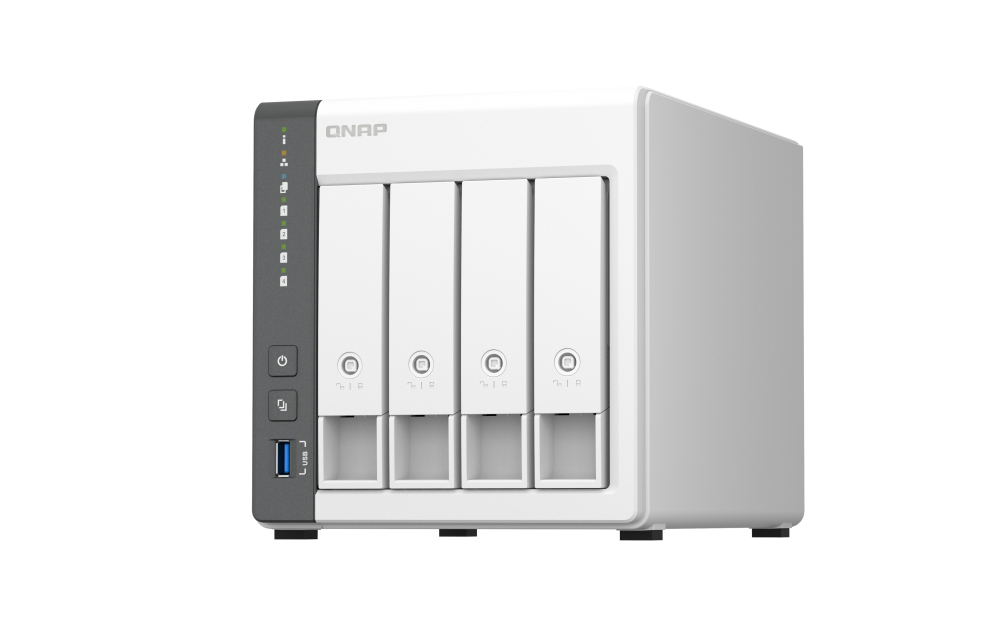 QNAP TS-433 4 Yuvalı 4GB NAS Depolama Ünitesi